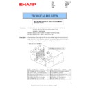 Sharp MX-DE12, MX-DE13, MX-DE14 (serv.man7) Technical Bulletin