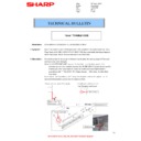 Sharp MX-DE22, MX-DE23 (serv.man4) Technical Bulletin