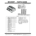 Sharp MX-DE25, MX-26, MX-27 (serv.man3) Parts Guide