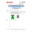 Sharp MX-DEX1 (serv.man20) Technical Bulletin