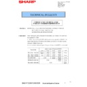 Sharp MX-EB11, MX-EB12 (serv.man6) Technical Bulletin