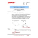 Sharp MX-EB11, MX-EB12 (serv.man7) Technical Bulletin