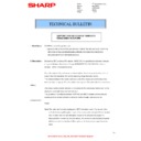 Sharp MX-EB13 (serv.man10) Technical Bulletin