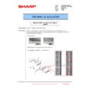 Sharp MX-FD10 (serv.man6) Technical Bulletin
