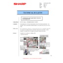 Sharp MX-FN13 (serv.man6) Technical Bulletin