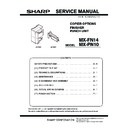 mx-fn14 service manual