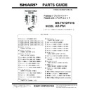 Sharp MX-FN15, MX-FN16 (serv.man2) Parts Guide