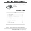 mx-fn23 service manual