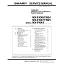mx-fn24, mx-fn25 service manual