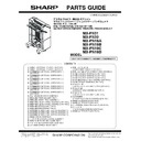 Sharp MX-FN30, MX-FN31 (serv.man2) Parts Guide