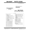 Sharp MX-FNX5 (serv.man4) Parts Guide