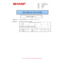 Sharp MX-FR17U (serv.man4) Technical Bulletin