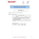 Sharp MX-FR37U (serv.man9) Technical Bulletin