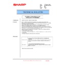 Sharp MX-FRX1U (serv.man4) Technical Bulletin