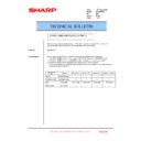 Sharp MX-FRX1U (serv.man5) Technical Bulletin