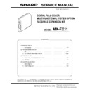 mx-fx11 (serv.man5) service manual