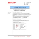 Sharp MX-KBX1 (serv.man3) Technical Bulletin