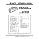 Sharp MX-LC12 (serv.man2) Service Manual