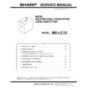 Sharp MX-LC12 Specification
