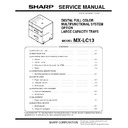 Sharp MX-LC13 (serv.man2) Service Manual