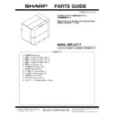Sharp MX-LC17 (serv.man3) Parts Guide