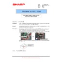 Sharp MX-LCX4 (serv.man6) Technical Bulletin