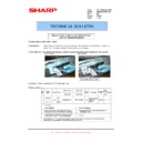 Sharp MX-LCX5 (serv.man3) Technical Bulletin