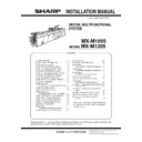 Sharp MX-M1055, MX-M1205 (serv.man2) Service Manual