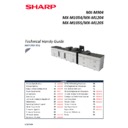 Sharp MX-M1055, MX-M1205 (serv.man6) Handy Guide