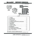 Sharp MX-M160, MX-M160D, MX-M160DK (serv.man2) Service Manual