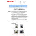 Sharp MX-M160, MX-M160D, MX-M160DK (serv.man20) Technical Bulletin