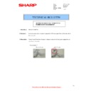 Sharp MX-M160, MX-M160D, MX-M160DK (serv.man28) Technical Bulletin