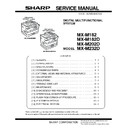 Sharp MX-M182, MX-M182D (serv.man5) Service Manual