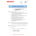 Sharp MX-M200D, MX-M200DK (serv.man27) Technical Bulletin