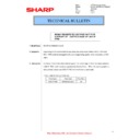 Sharp MX-M202D (serv.man28) Technical Bulletin