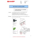 Sharp MX-M260, MX-M260N, MX-M260FG, MX-M260FP (serv.man34) Technical Bulletin