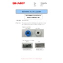 Sharp MX-M266N, MX-M316N, MX-M356N (serv.man106) Technical Bulletin