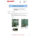 Sharp MX-M266N, MX-M316N, MX-M356N (serv.man134) Technical Bulletin