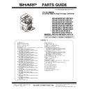 Sharp MX-M266N, MX-M316N, MX-M356N (serv.man8) Parts Guide