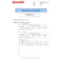 Sharp MX-M266N, MX-M316N, MX-M356N (serv.man83) Technical Bulletin