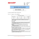 Sharp MX-M282N, MX-M502N (serv.man21) Technical Bulletin