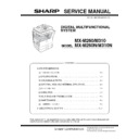 Sharp MX-M310, MX-M310N (serv.man3) Service Manual