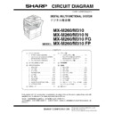 Sharp MX-M310, MX-M310N (serv.man4) Service Manual