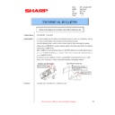 Sharp MX-M310, MX-M310N (serv.man55) Technical Bulletin