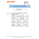 Sharp MX-M350N, MX-M350U, MX-M450N, MX-M450U (serv.man51) Technical Bulletin