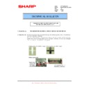 Sharp MX-M363N, MX-M363U, MX-M503N, MX-M503U (serv.man105) Technical Bulletin