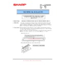 Sharp MX-M363N, MX-M363U, MX-M503N, MX-M503U (serv.man111) Technical Bulletin