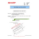 Sharp MX-M363N, MX-M363U, MX-M503N, MX-M503U (serv.man47) Technical Bulletin
