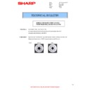 Sharp MX-M363N, MX-M363U, MX-M503N, MX-M503U (serv.man51) Technical Bulletin
