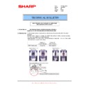 Sharp MX-M363N, MX-M363U, MX-M503N, MX-M503U (serv.man90) Technical Bulletin